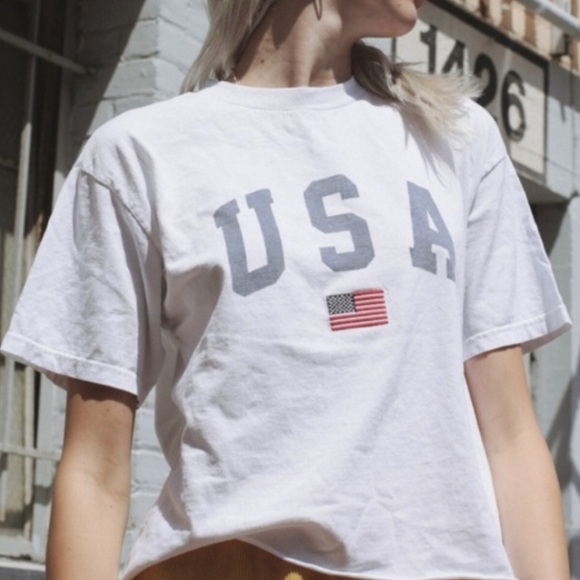 Brandy Melville Tops - Brandy Melville USA graphic T-shirt